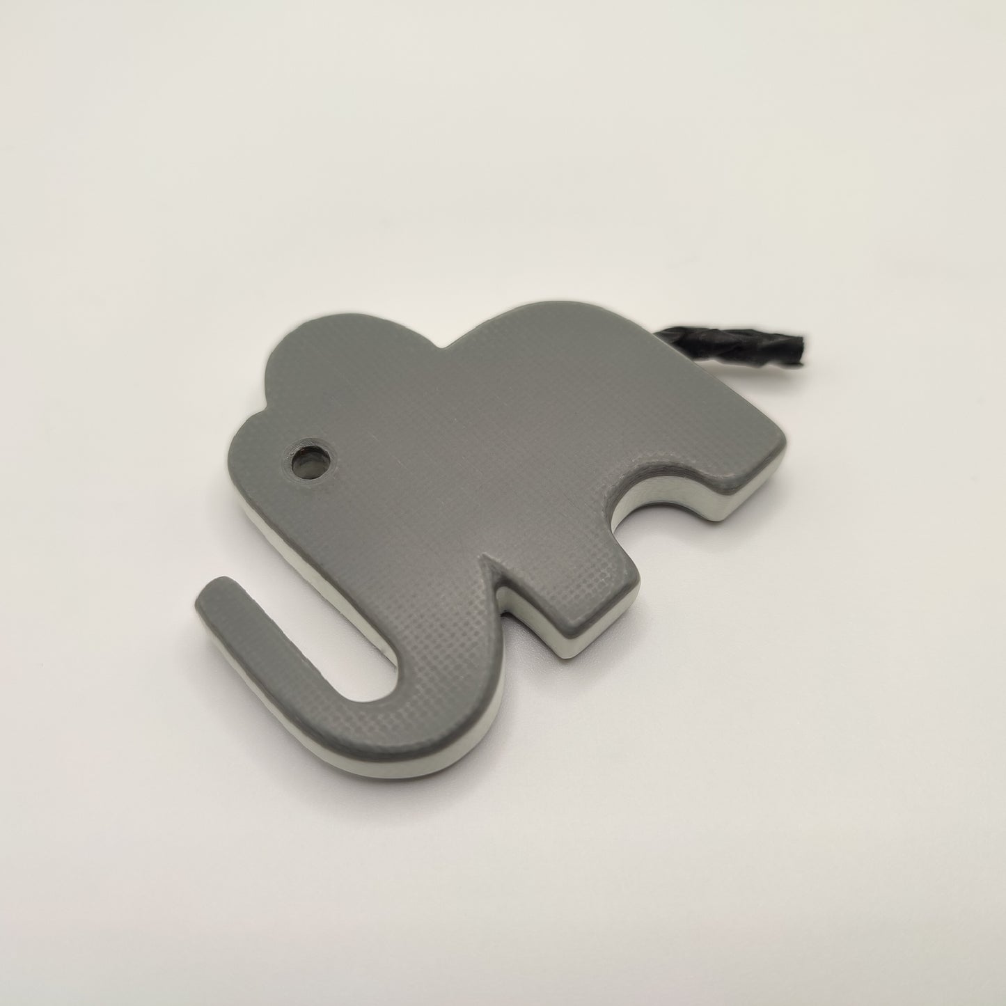 Worry Stone Elefant, G10, Leder
