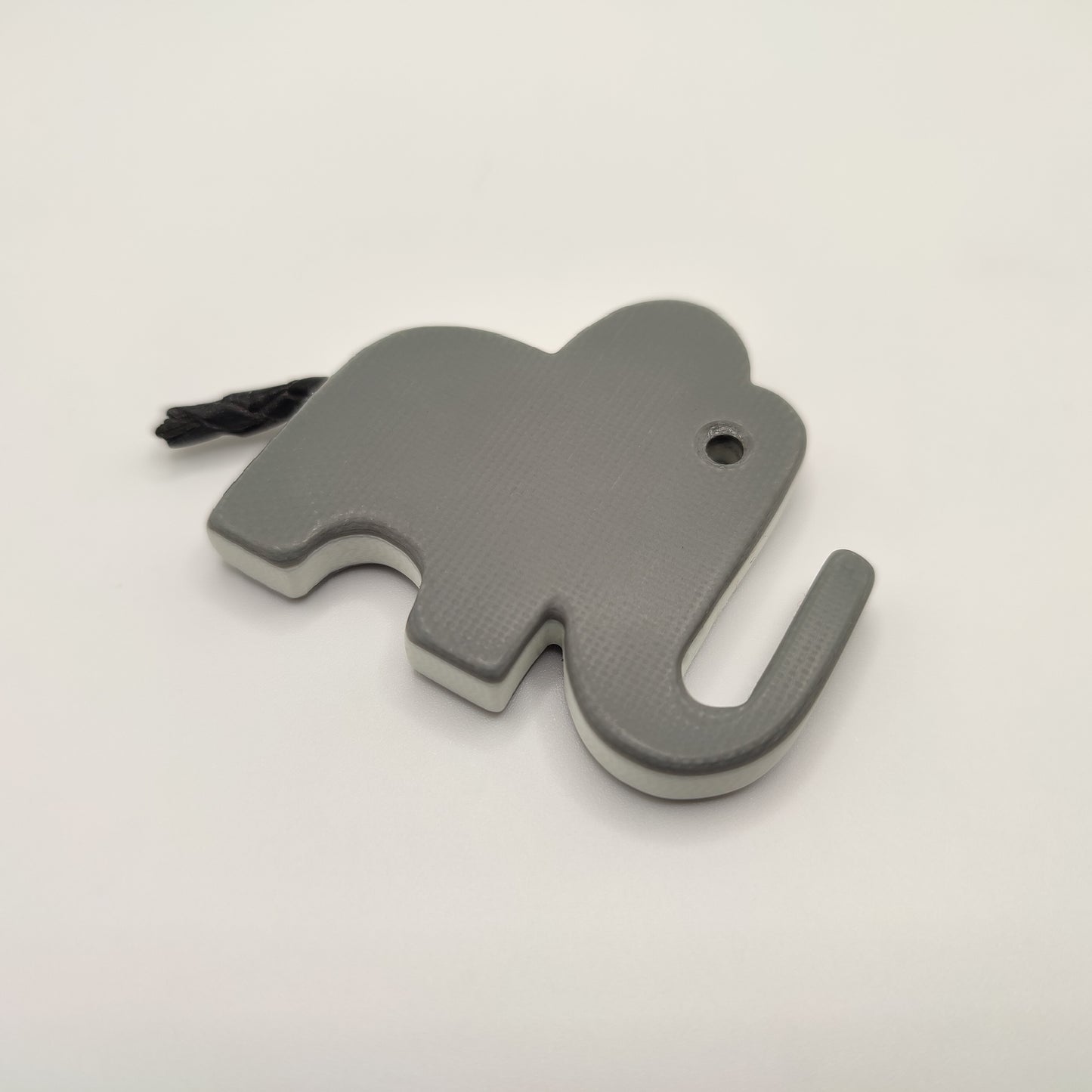 Worry Stone Elefant, G10, Leder