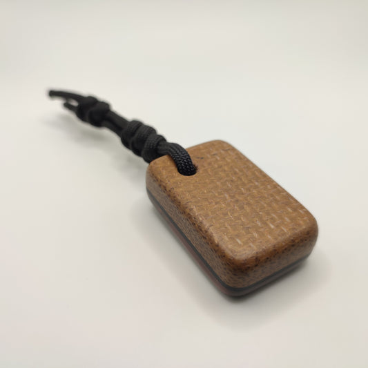 Worry Stone Ultem, Flachs Micarta